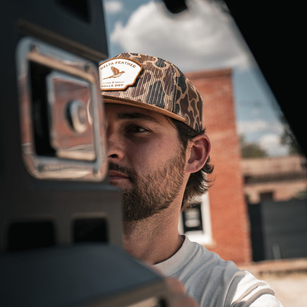 Delta Feather x Hella Dry Dove Hat