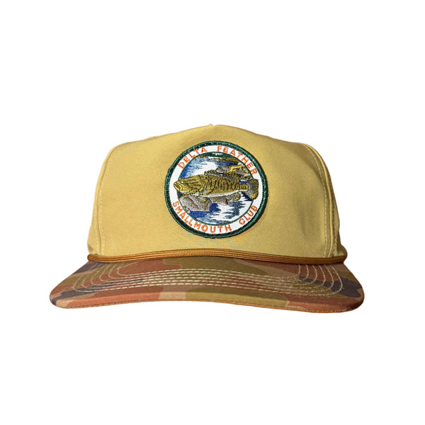 Delta Feather The Smallie Club smallmouth bass fishing hat