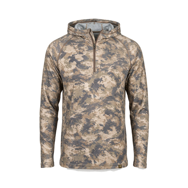 Gathering 1/4 Zip Hoodie (Broomsedge)