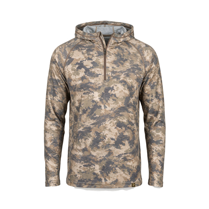 Gathering 1/4 Zip Hoodie (Broomsedge)