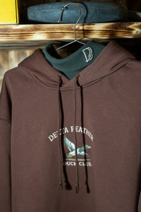 The Duck Club Heavyweight Hoodie - Coffee Bean