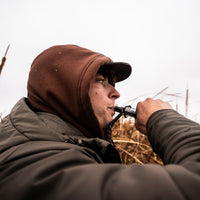 The Duck Club Heavyweight Hoodie - Coffee Bean