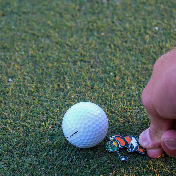 Duck Hook Mallard Golf Ball Marker with Magnetic Hat Clip