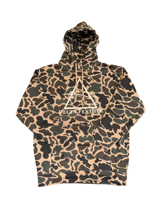 Heavyweight Camo Logo Hoodie