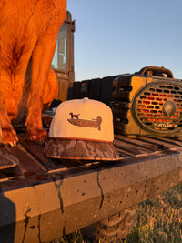 Delta Feather The 59 duck boat hat for waterfowl hunters — detail view