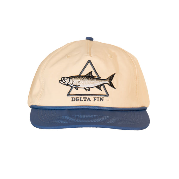 Delta Feather The Silver King tarpon fishing hat for the flats